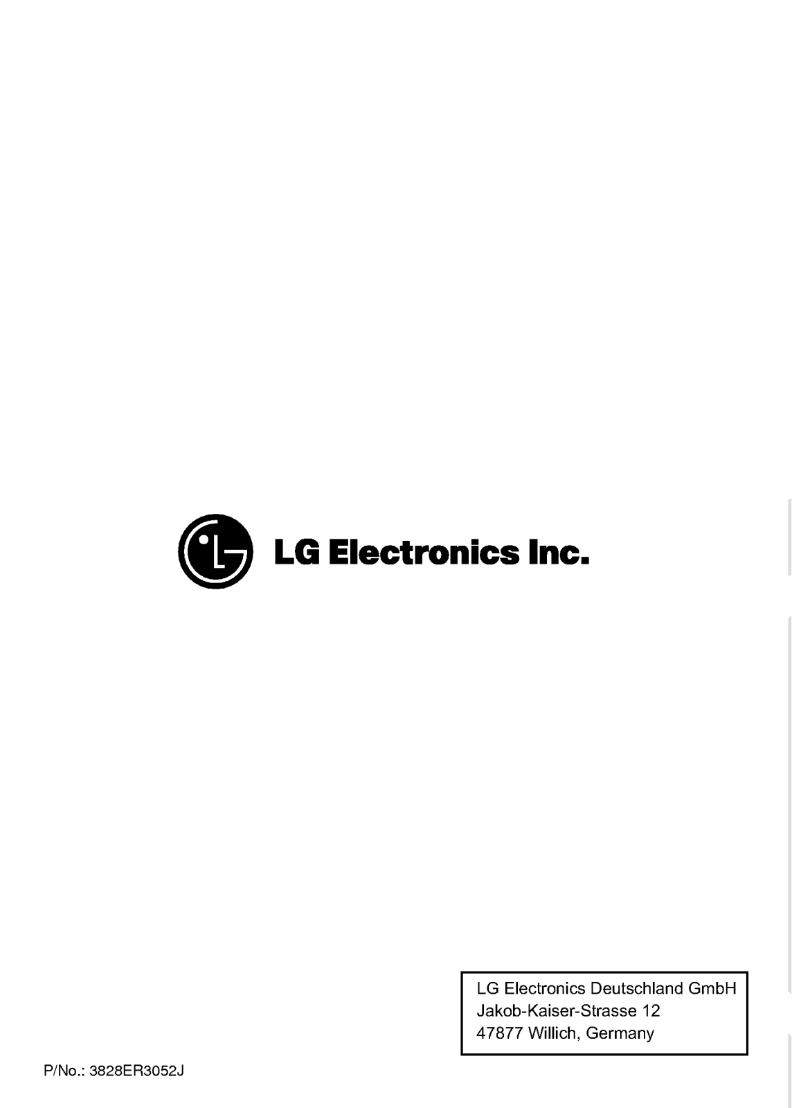 Lg WD-14310FD, WD-12310FD User Manual