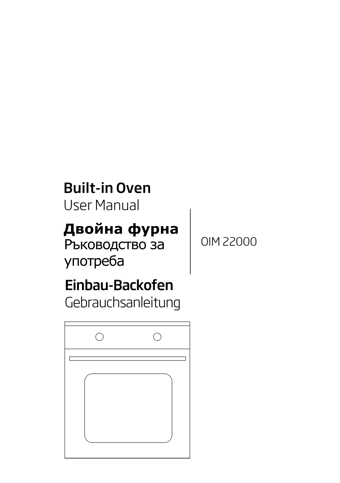 Beko OIM22000 User manual