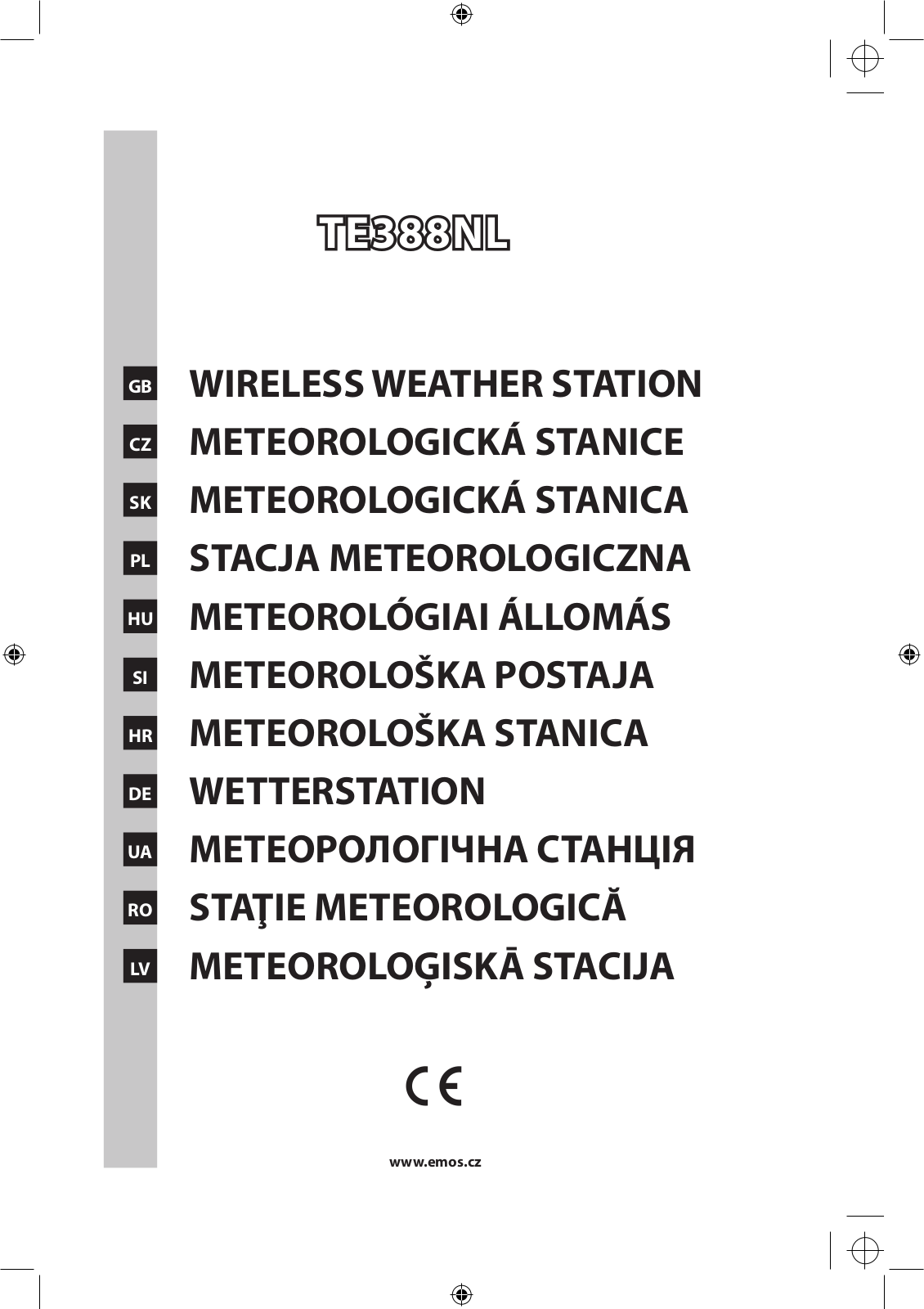 Emos TE388NL User Manual