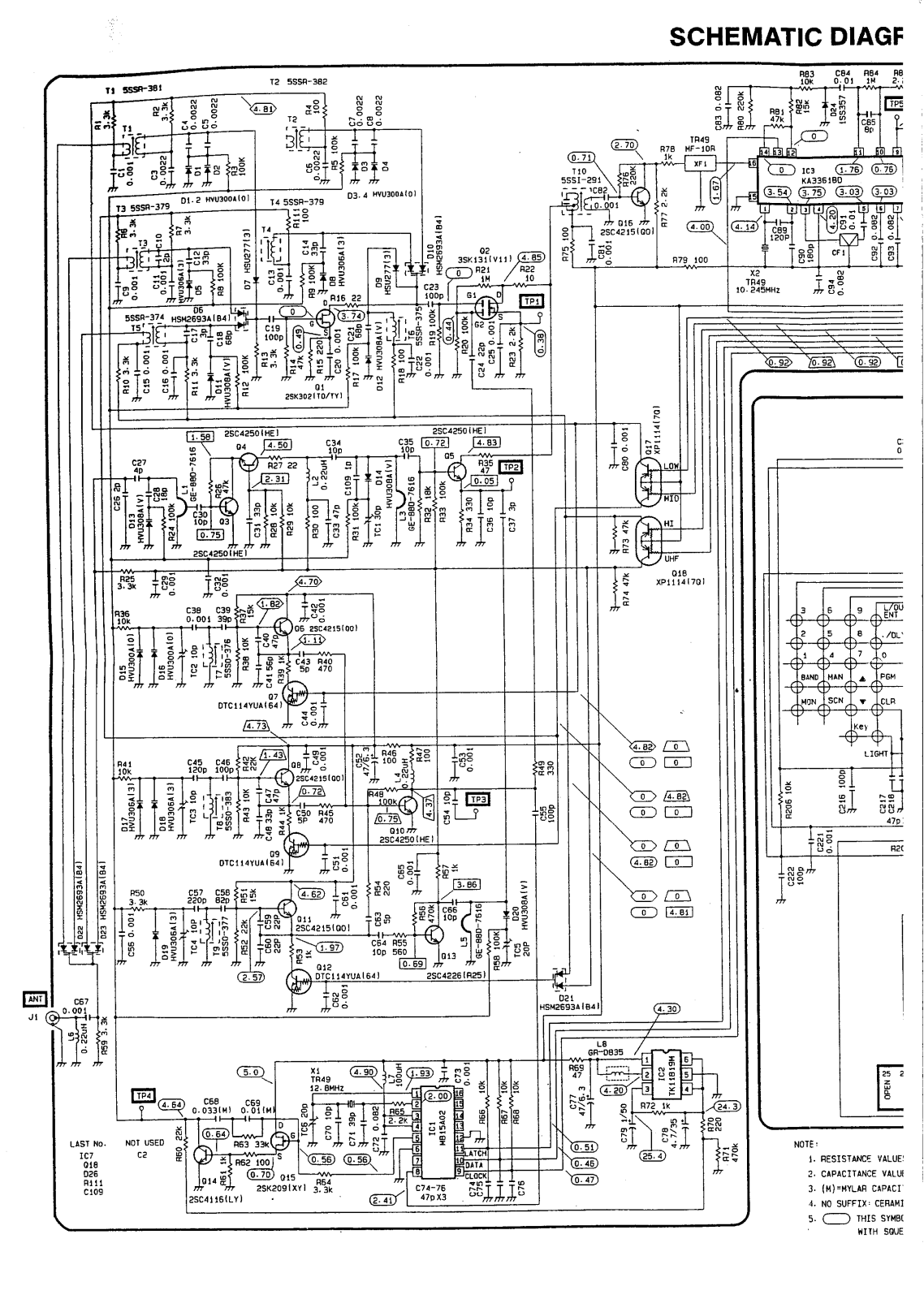 commtel SC COM 108 Schematic