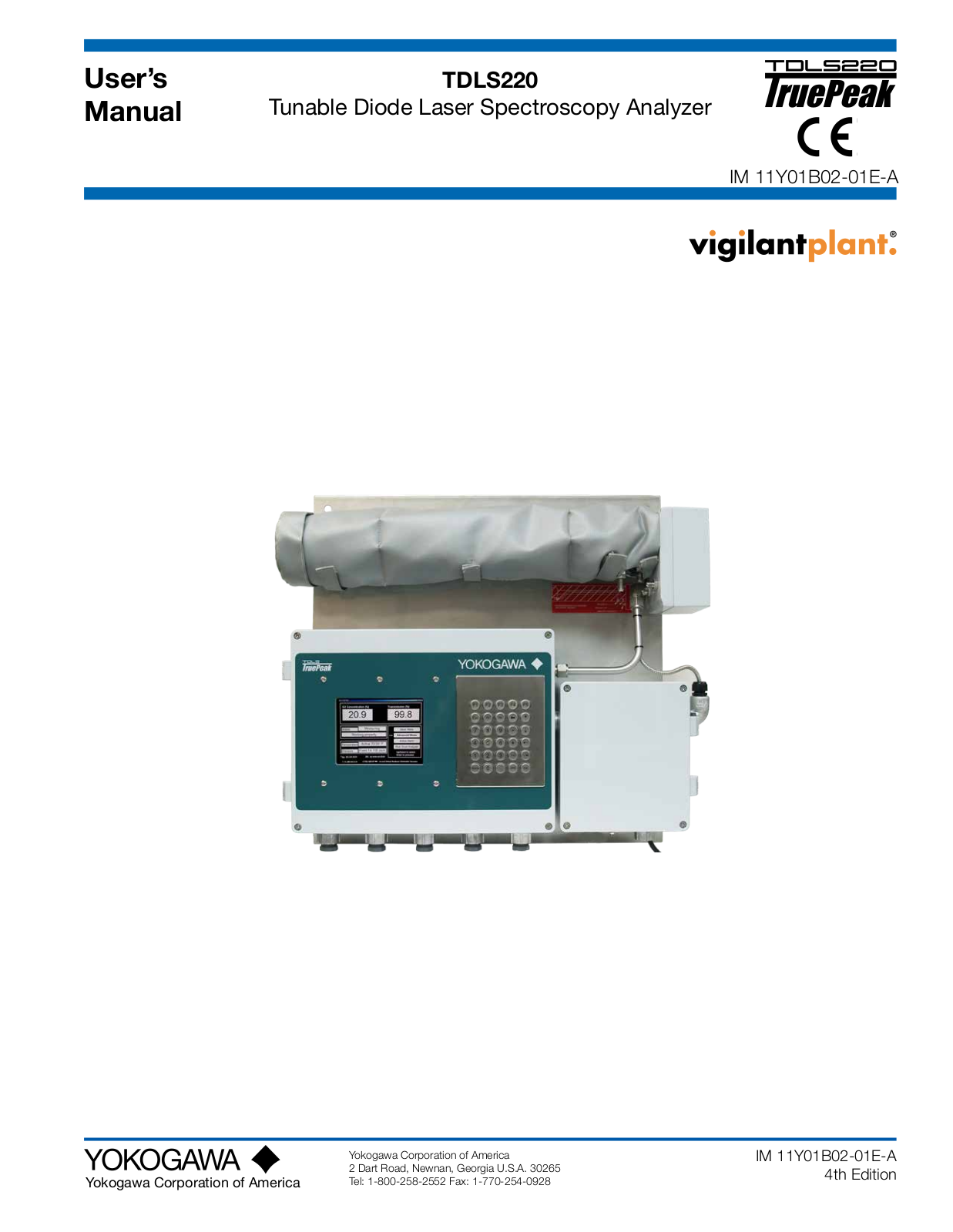 Yokogawa TDLS220 User Manual