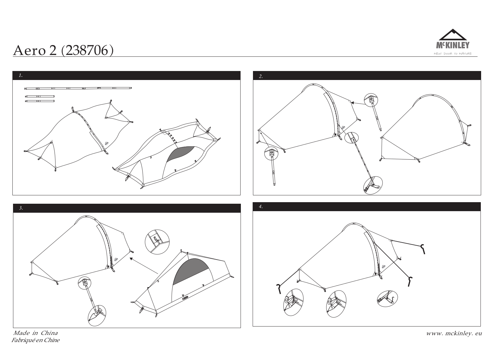 McKinley Aero 2 User Manual