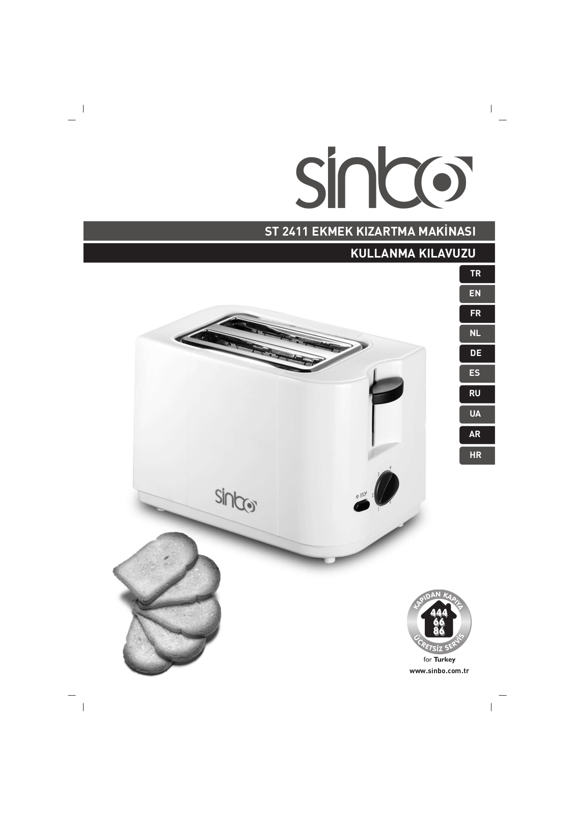 Sinbo ST 2411 User Manual