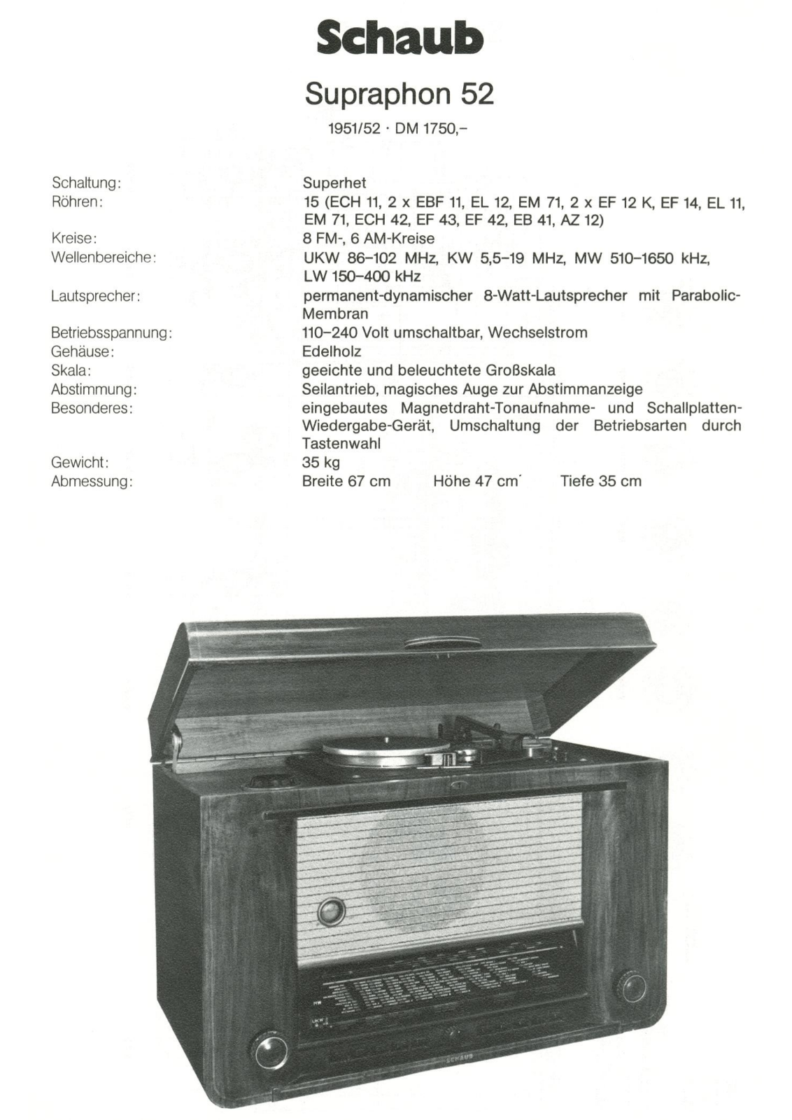 Other S Schaub-Supraphon52 Schematic - ManualMachine.com