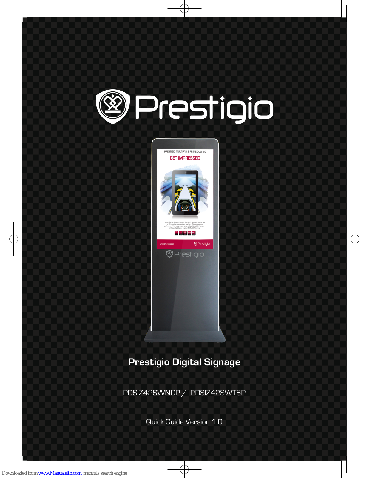 Prestigio PDSIZ42SWN0P, PDSIZ42SWT6P Quick Manual