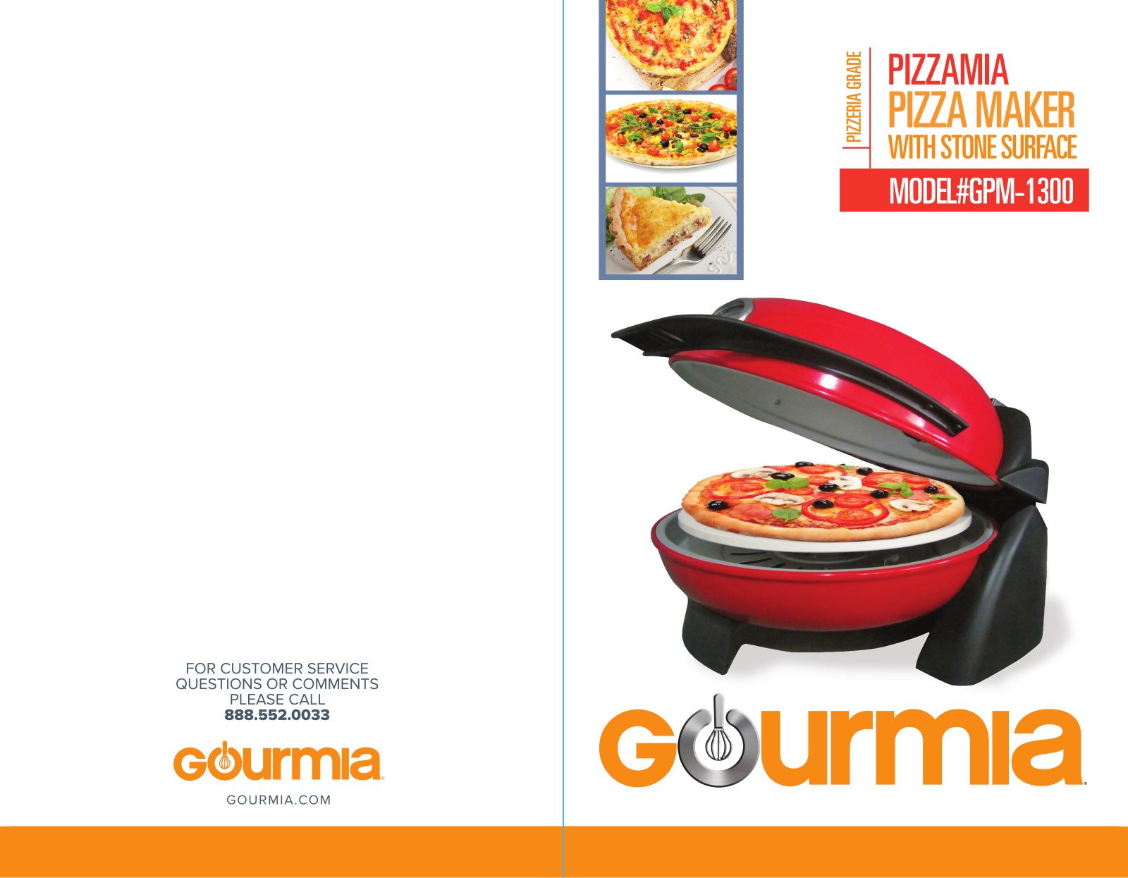 Gourmia GPM-1300 User Manual