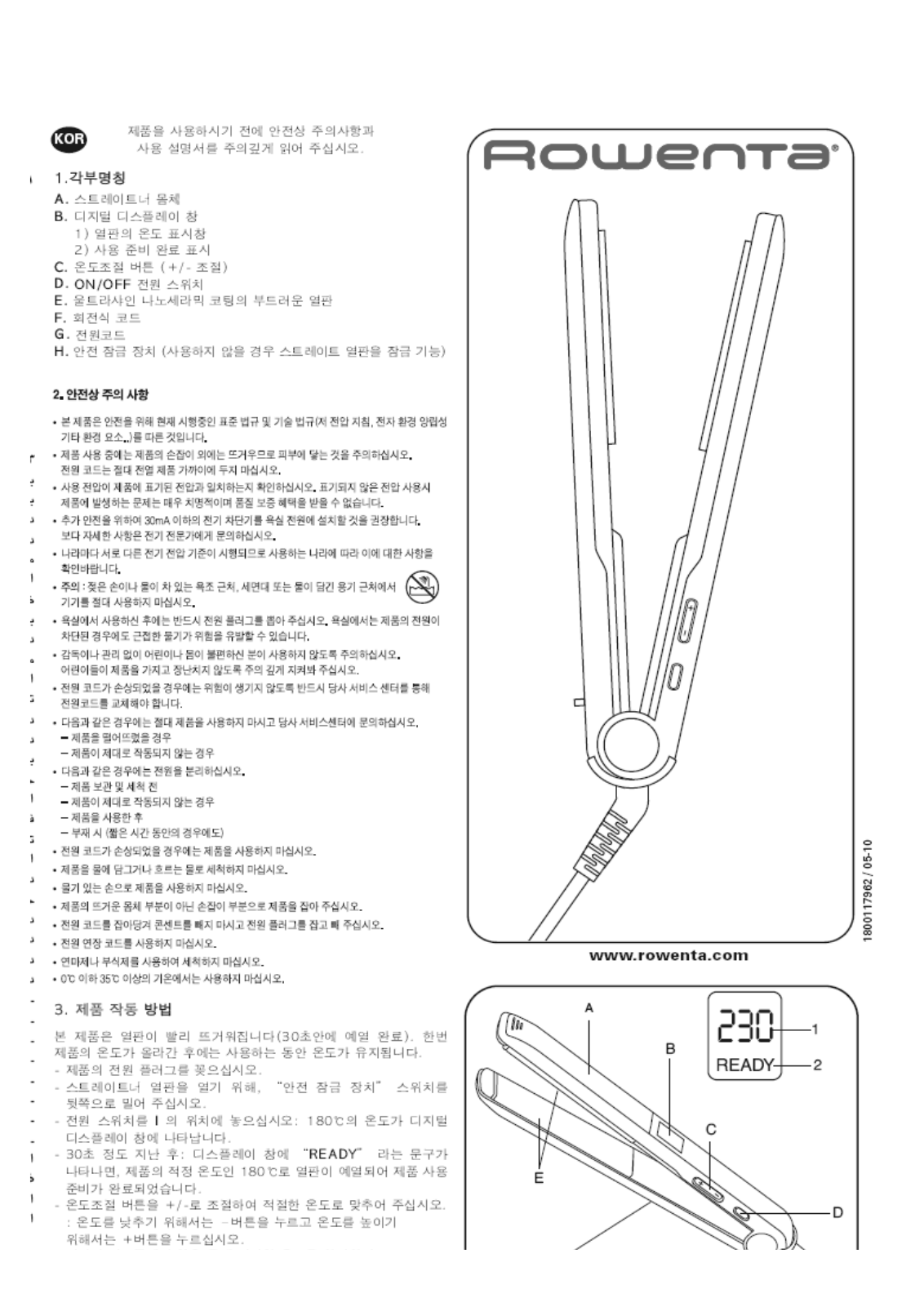 Rowenta SF 4412 User Manual