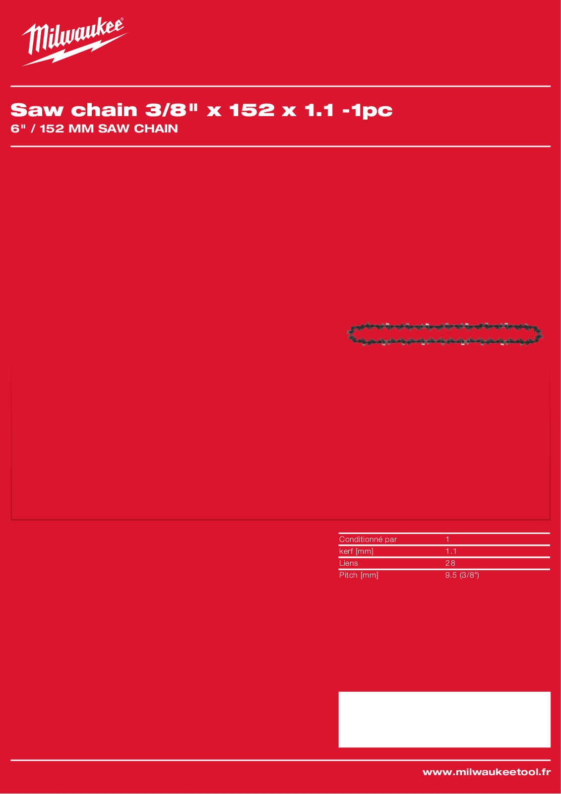 Milwaukee 4932478427 Specification - ManualMachine.com