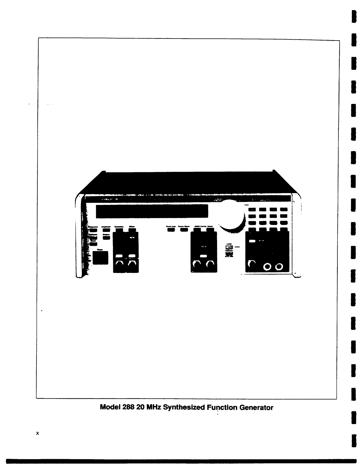 Wavetek 288 Datasheet