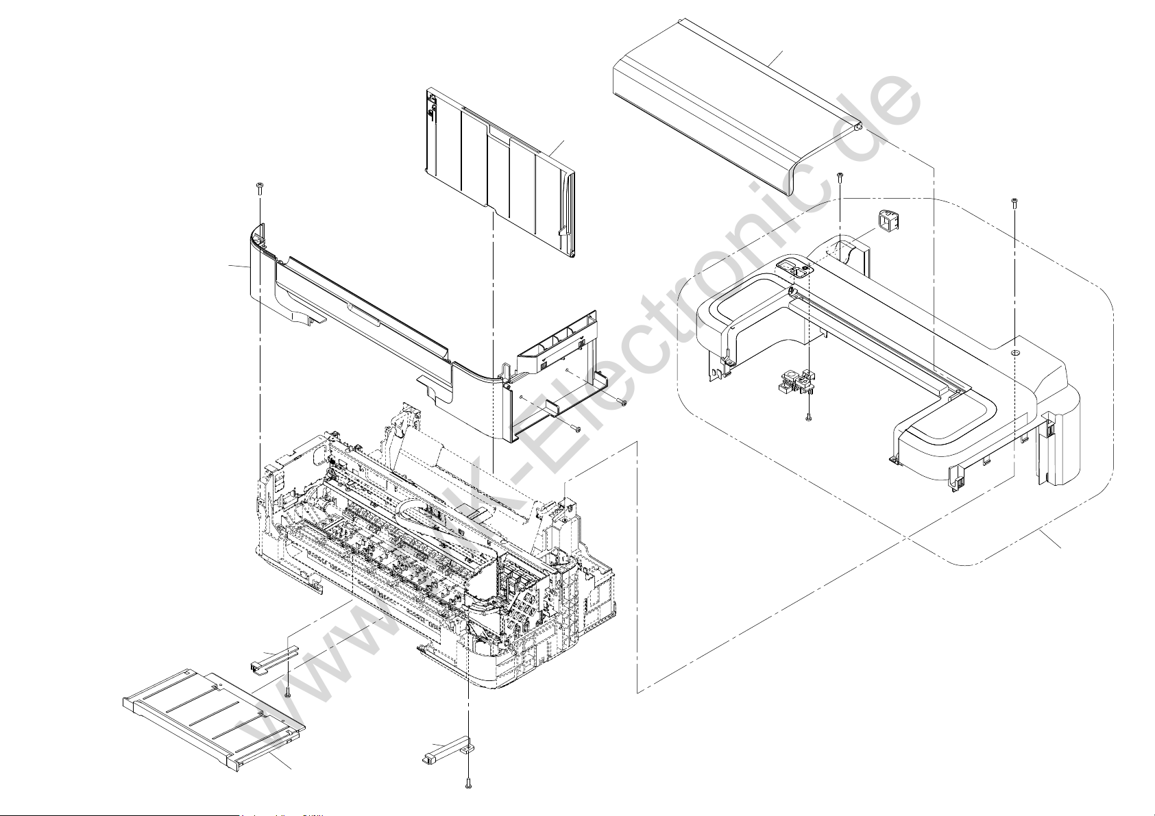 Epson L300 Exploded Diagrams 4159