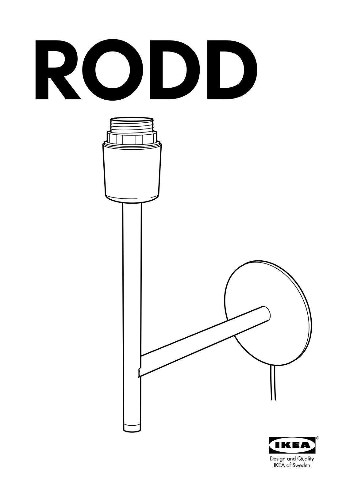 IKEA RODD User Manual
