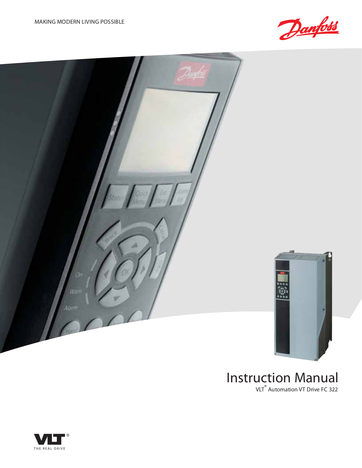 Danfoss Electronics FC 322 Instruction Manual