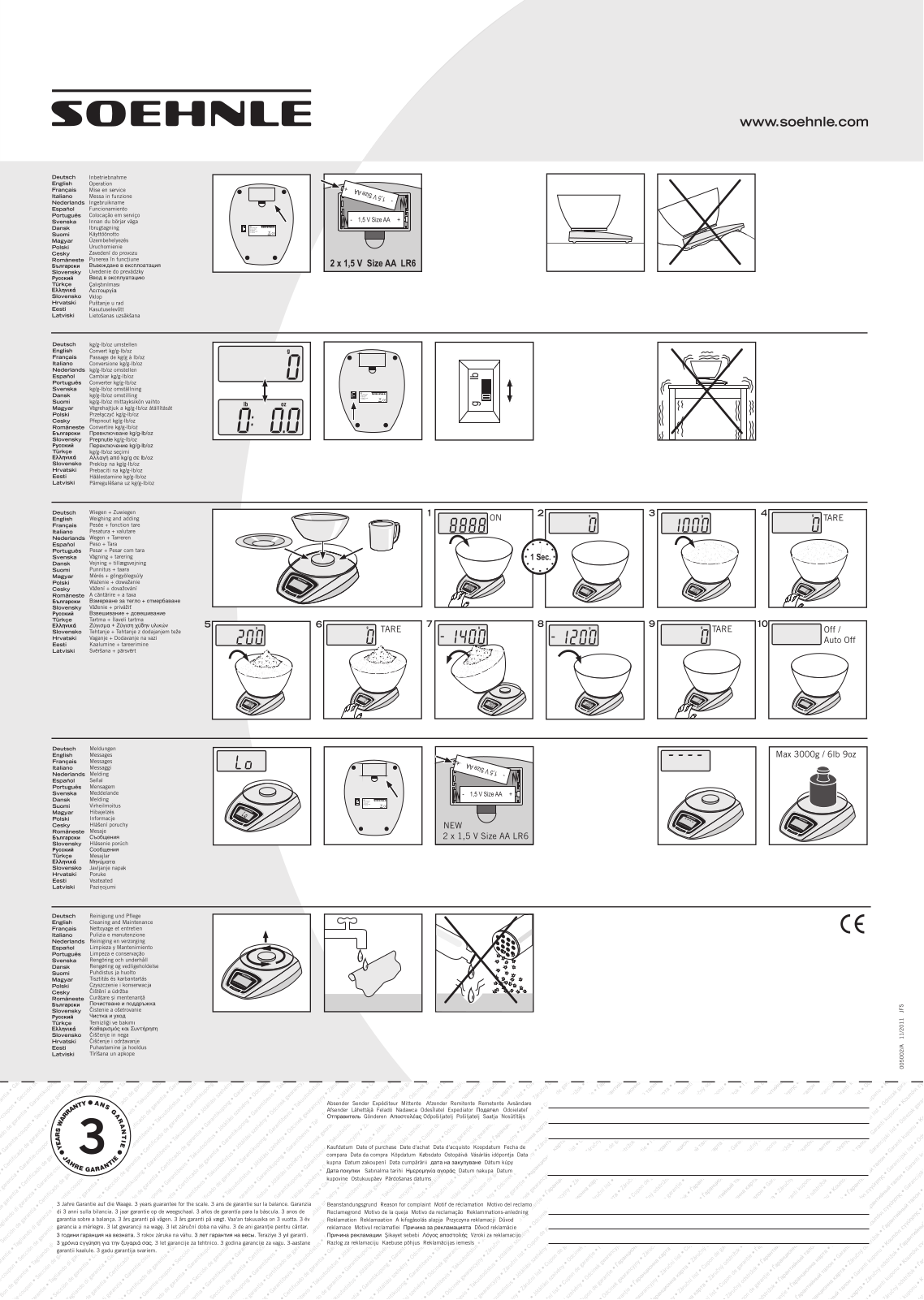 Soehnle 65841 User Manual