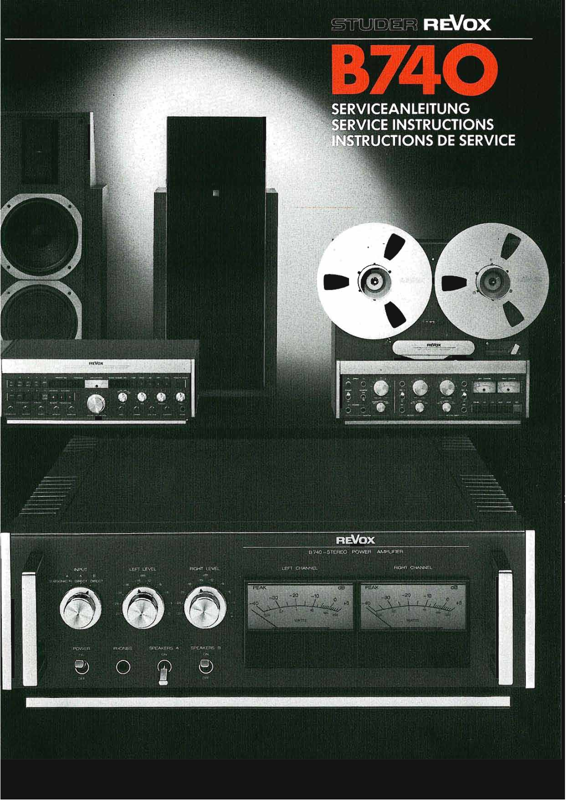 Revox B-740 Service Manual