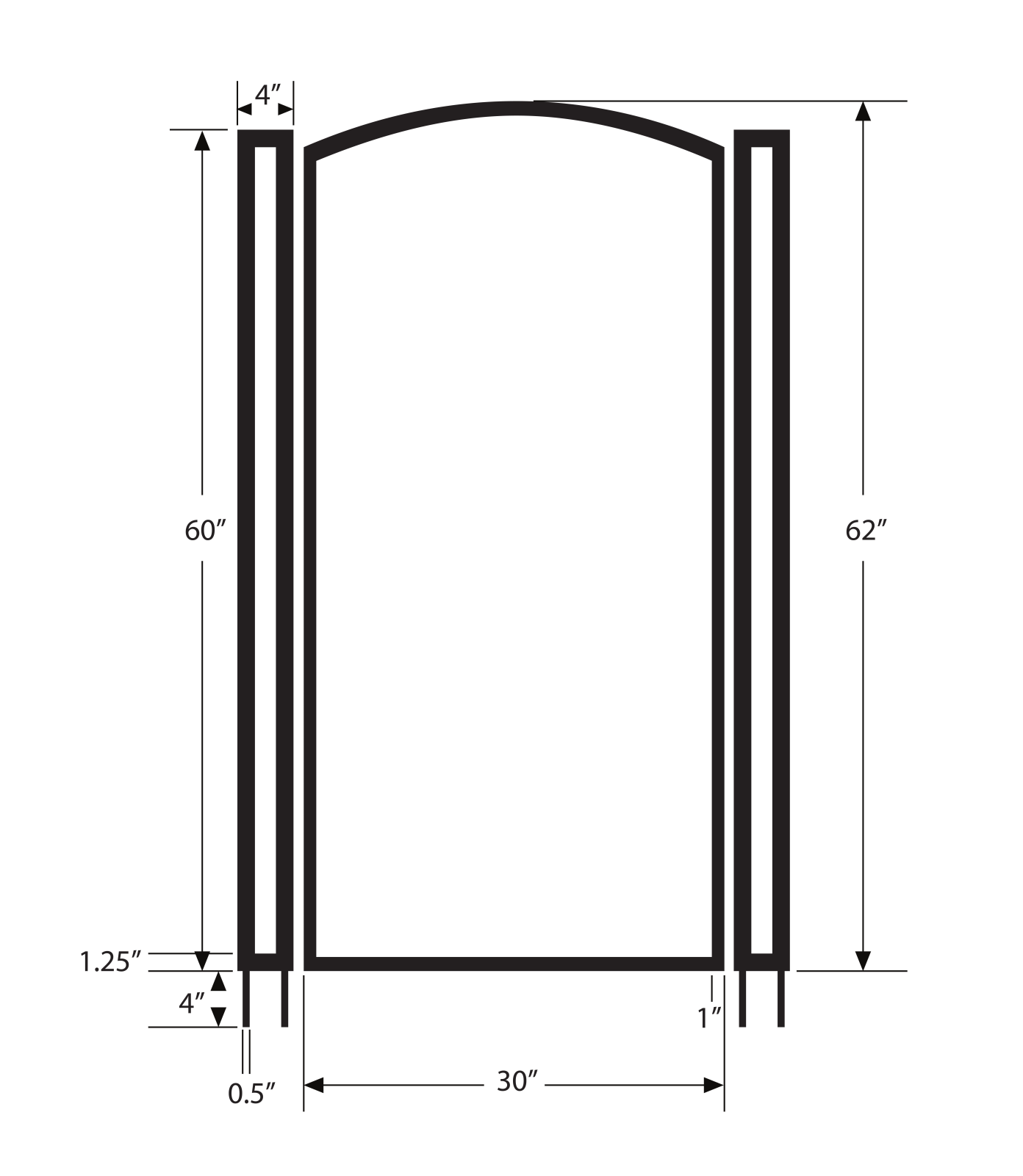 PoolfenceDIY PFDY1011 Dimensions - ManualMachine.com