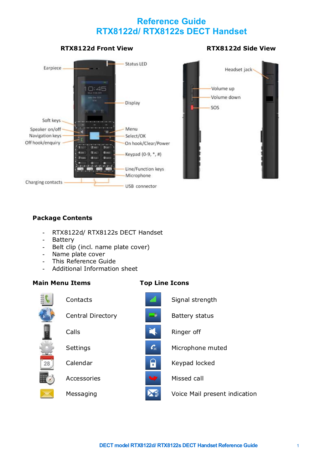 RTX CT8122 Users Manual