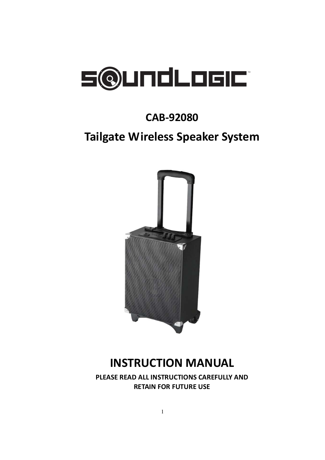 Junlan Electronic CAB92080 Users manual