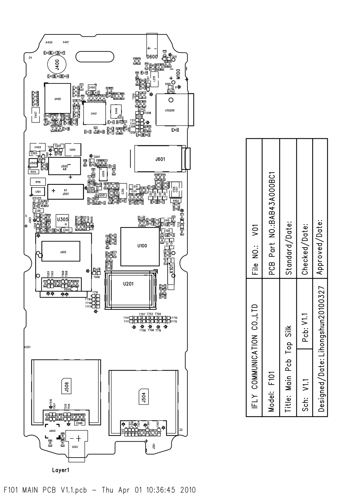 FLY DS110 Schematic