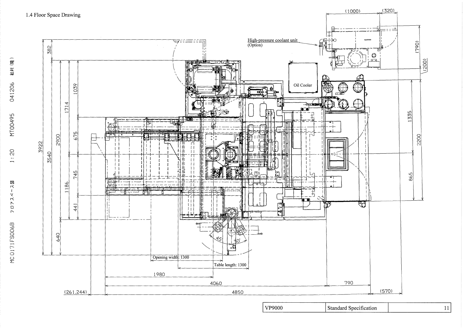 Dynamic International VP9000 Specifications