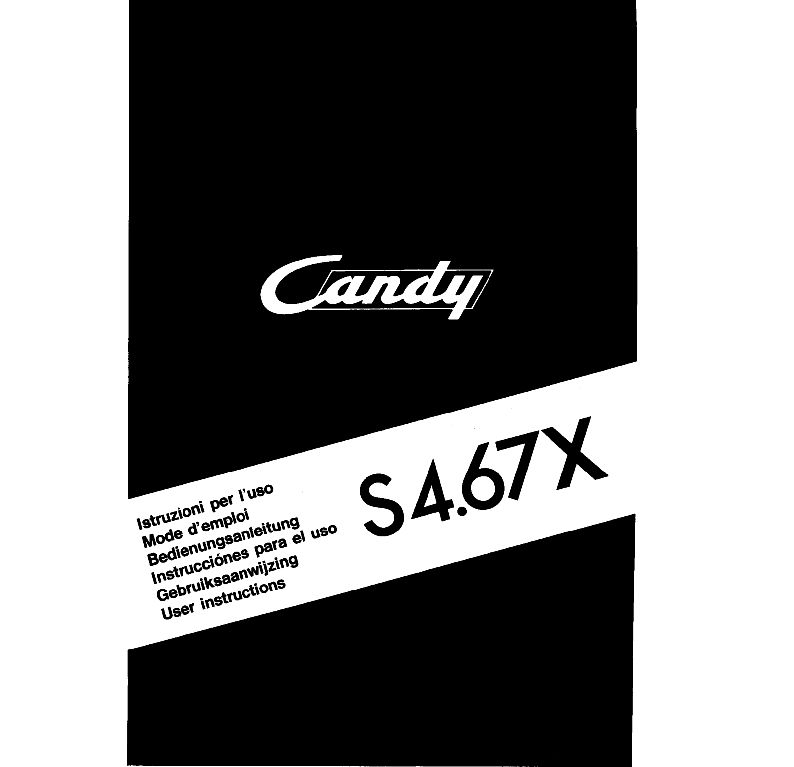 Candy S 4.67X User Manual