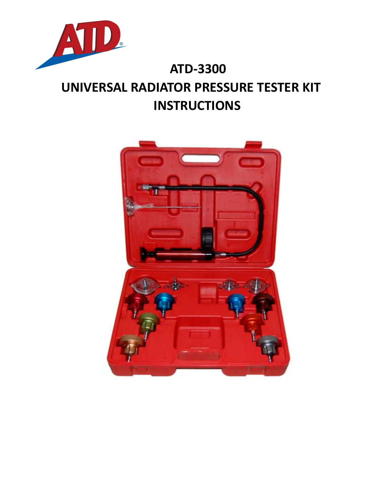 ATD Tools ATD-3300 User Manual