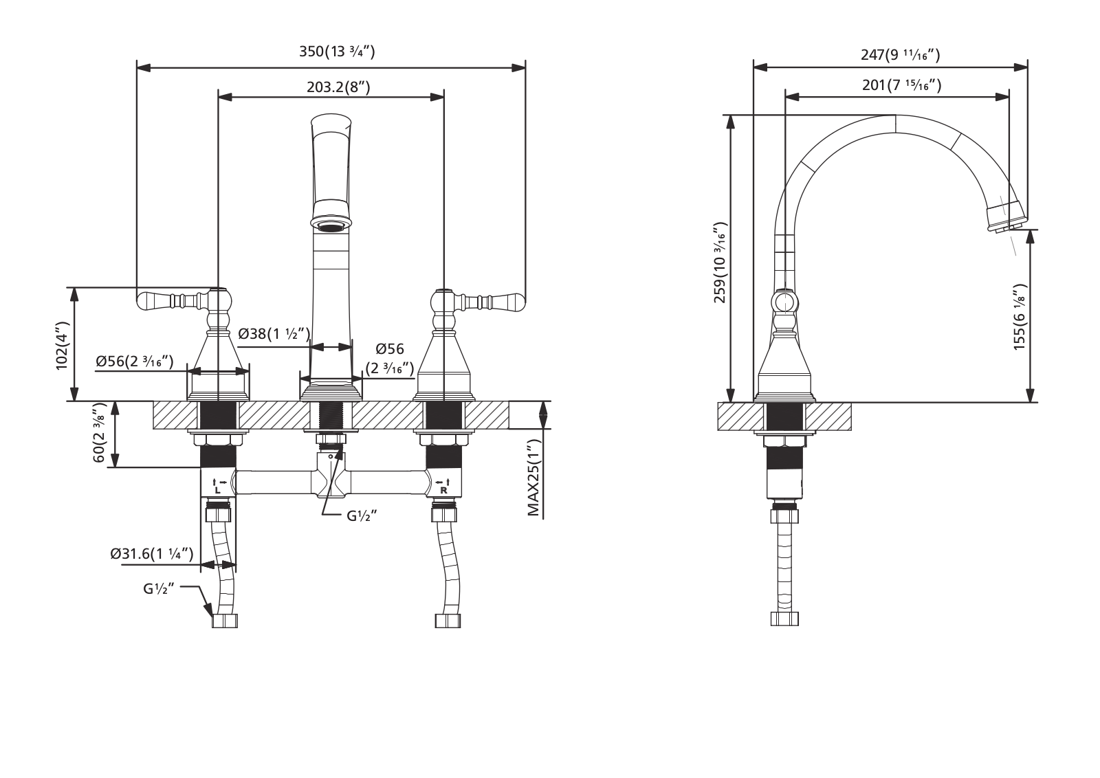 PARMIR PRMI1008 Dimensions - ManualMachine.com