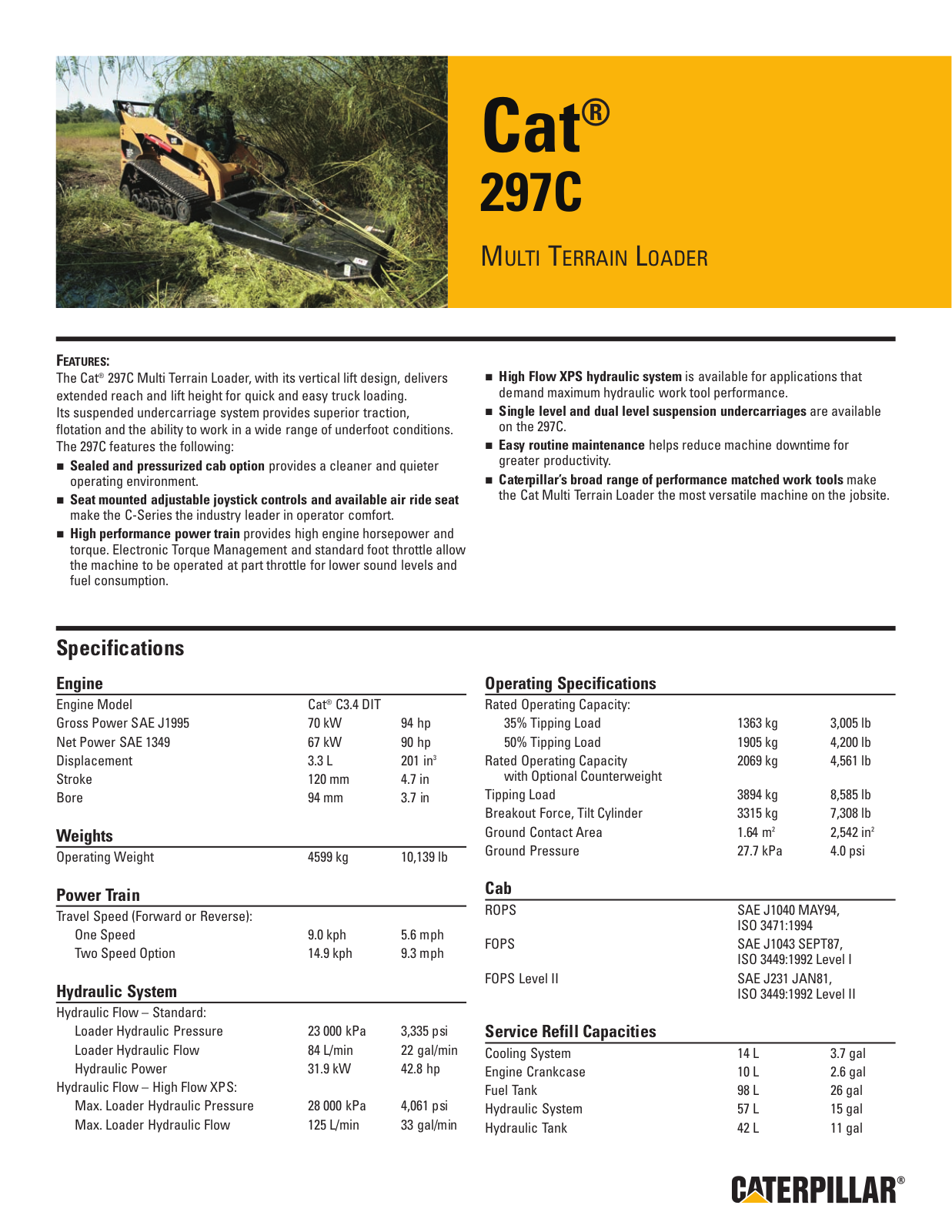 Caterpillar 297C BROCHURE - ManualMachine.com