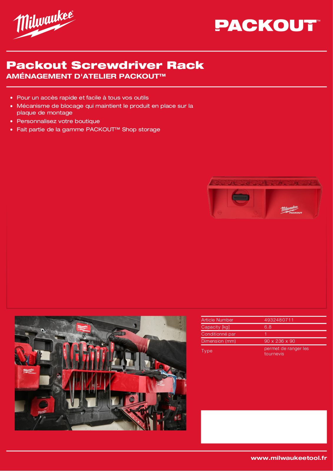 Milwaukee 4932480711 Specification - ManualMachine.com