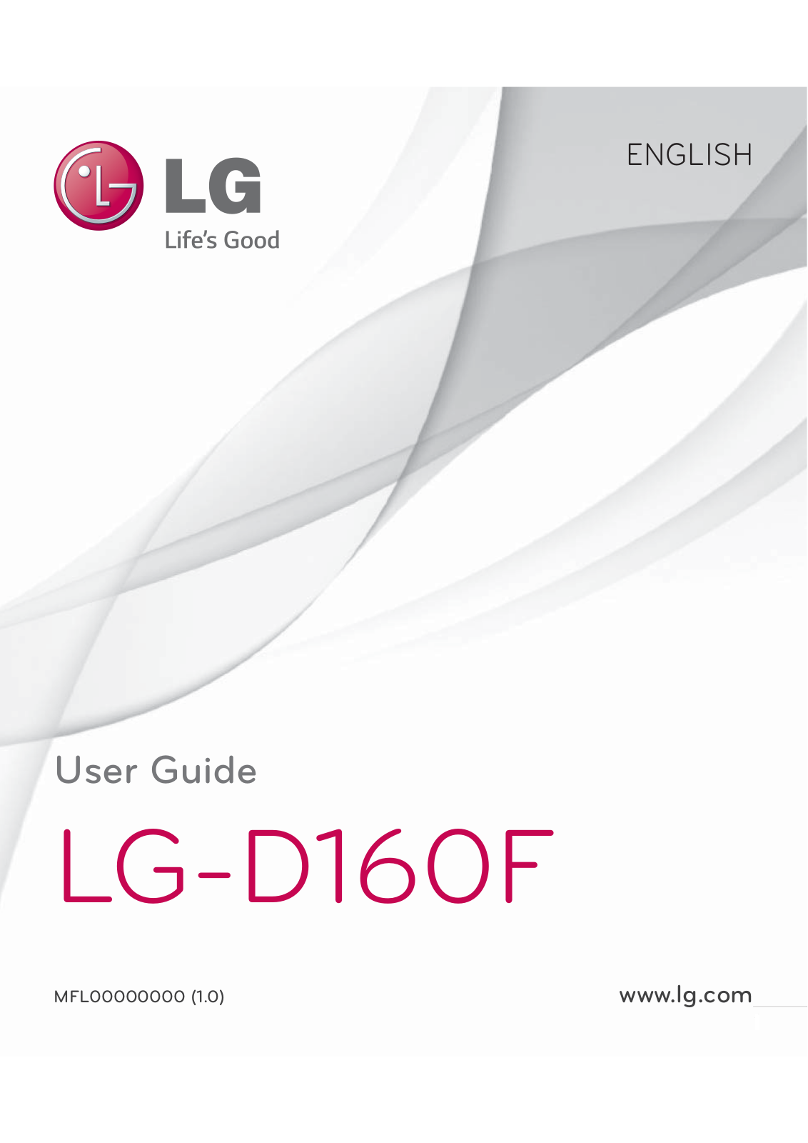 LG D160F Users manual