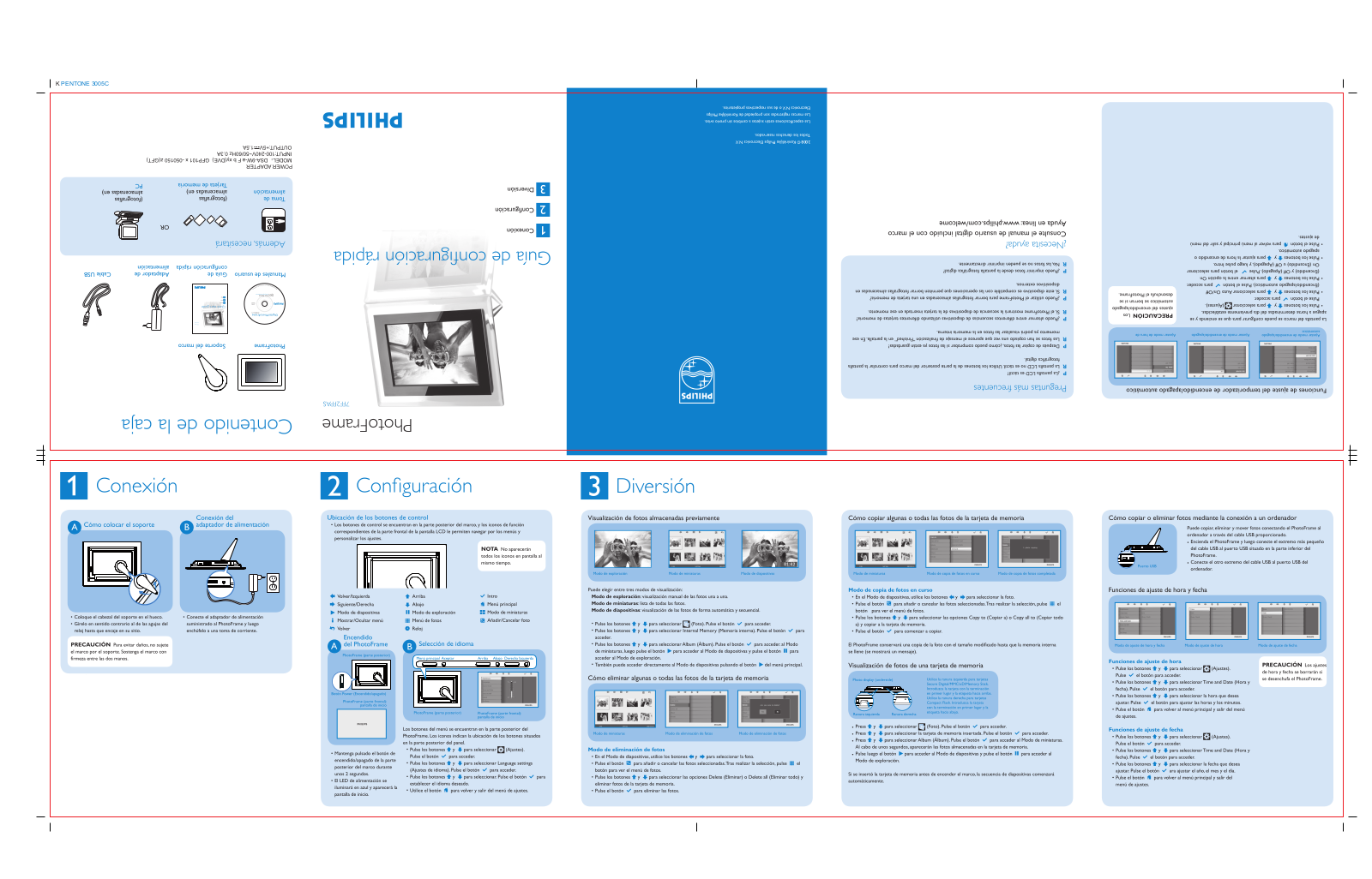 Philips 7FF2FPAS/27 Quick Start Guide