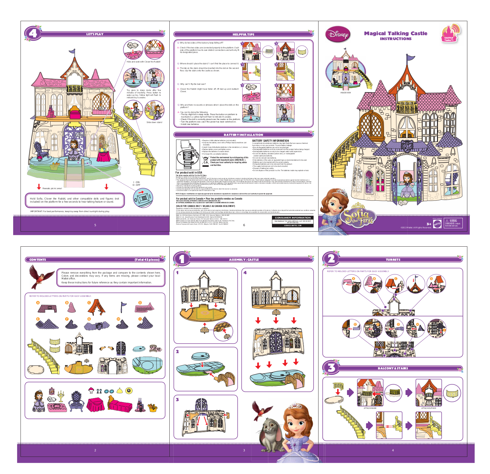 Fisher-Price CCG27 Instruction Sheet