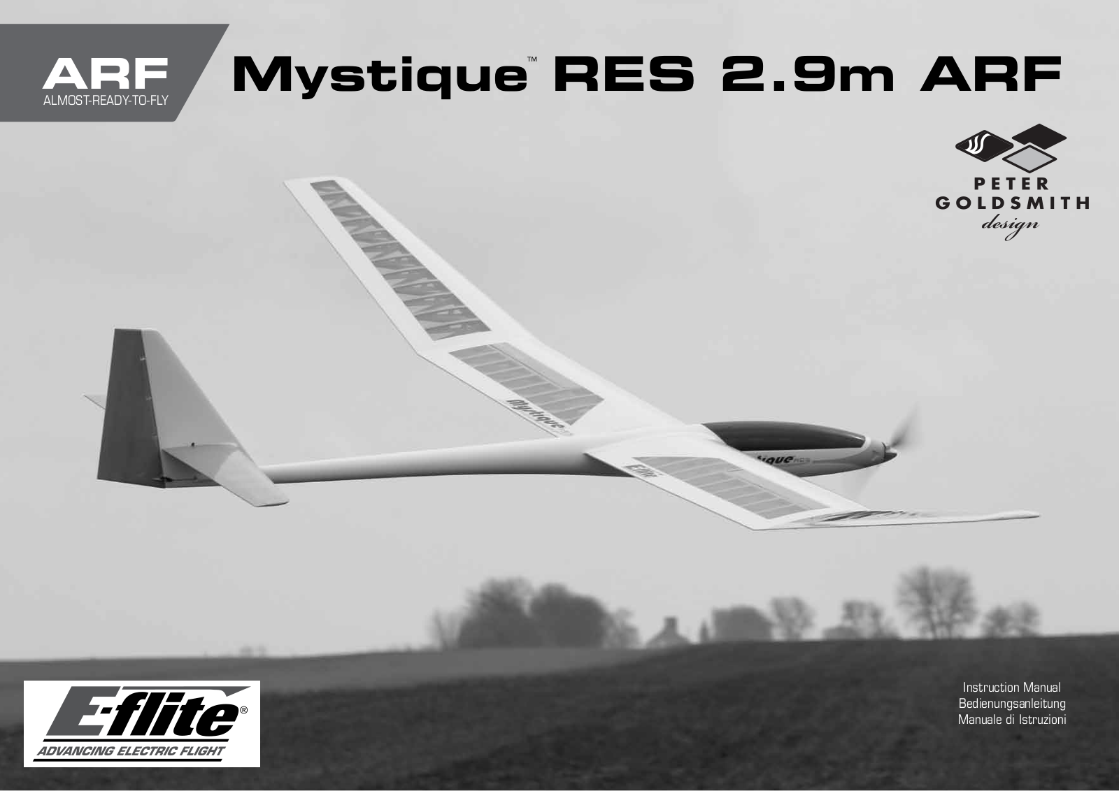 E-flite Mystique RES 2.9m ARF User Manual