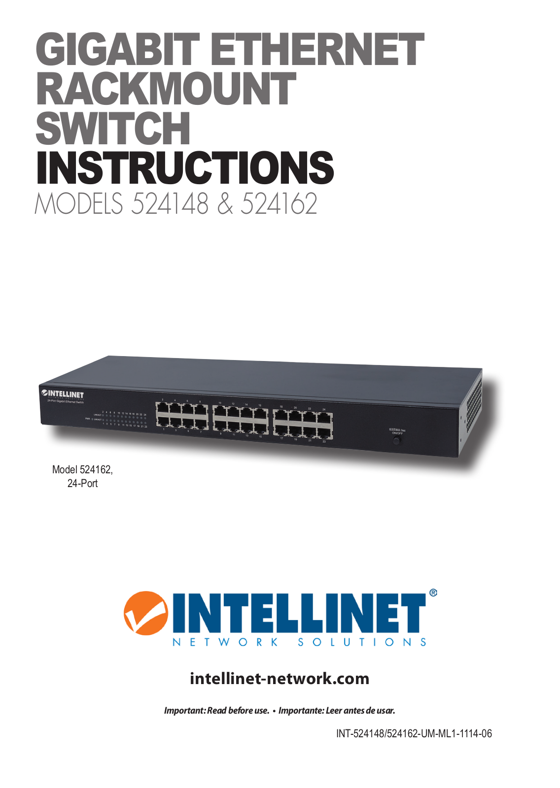 Intellinet 524148 User Manual