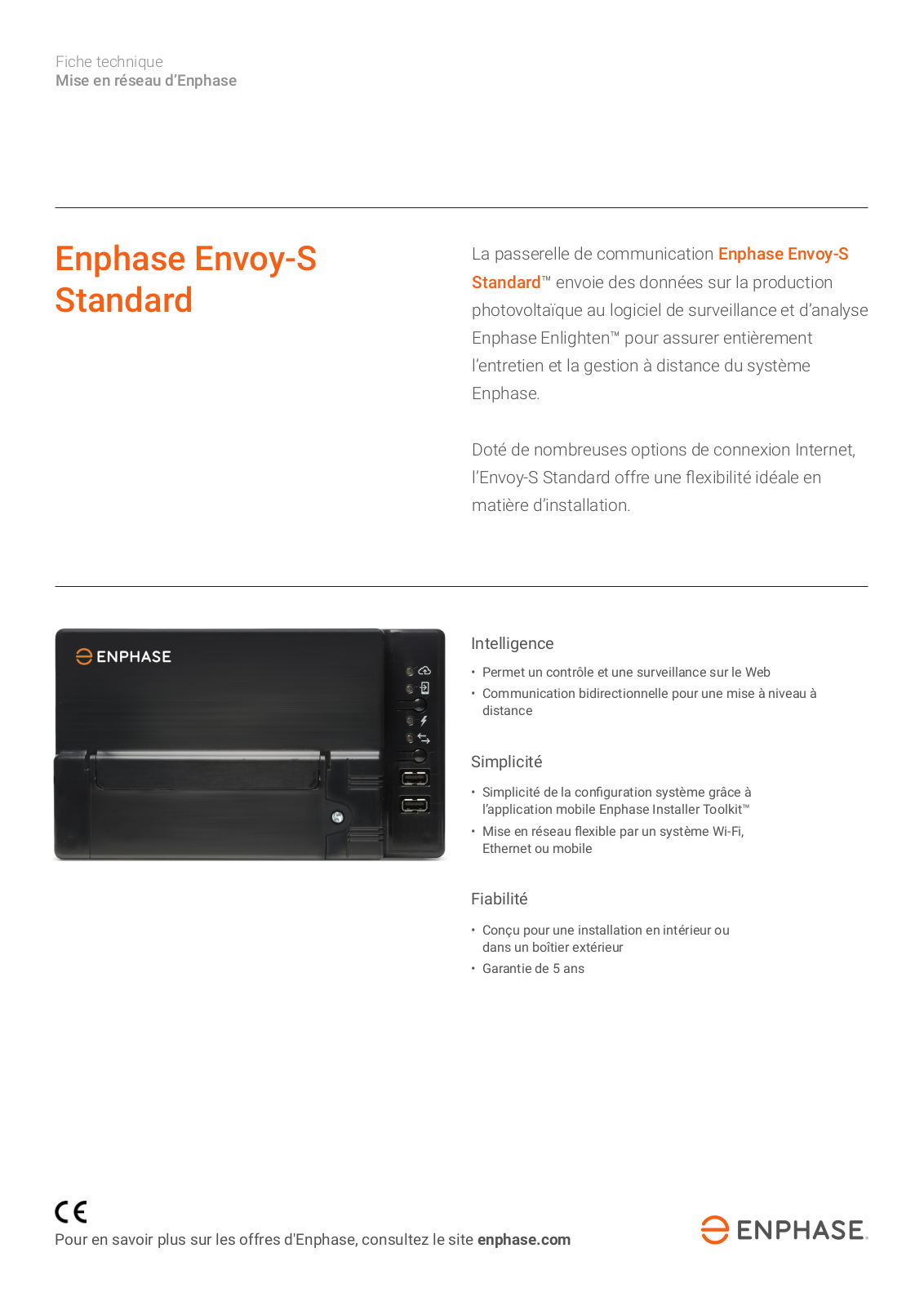 Enphase Envoy-S Standard Specification - ManualMachine.com