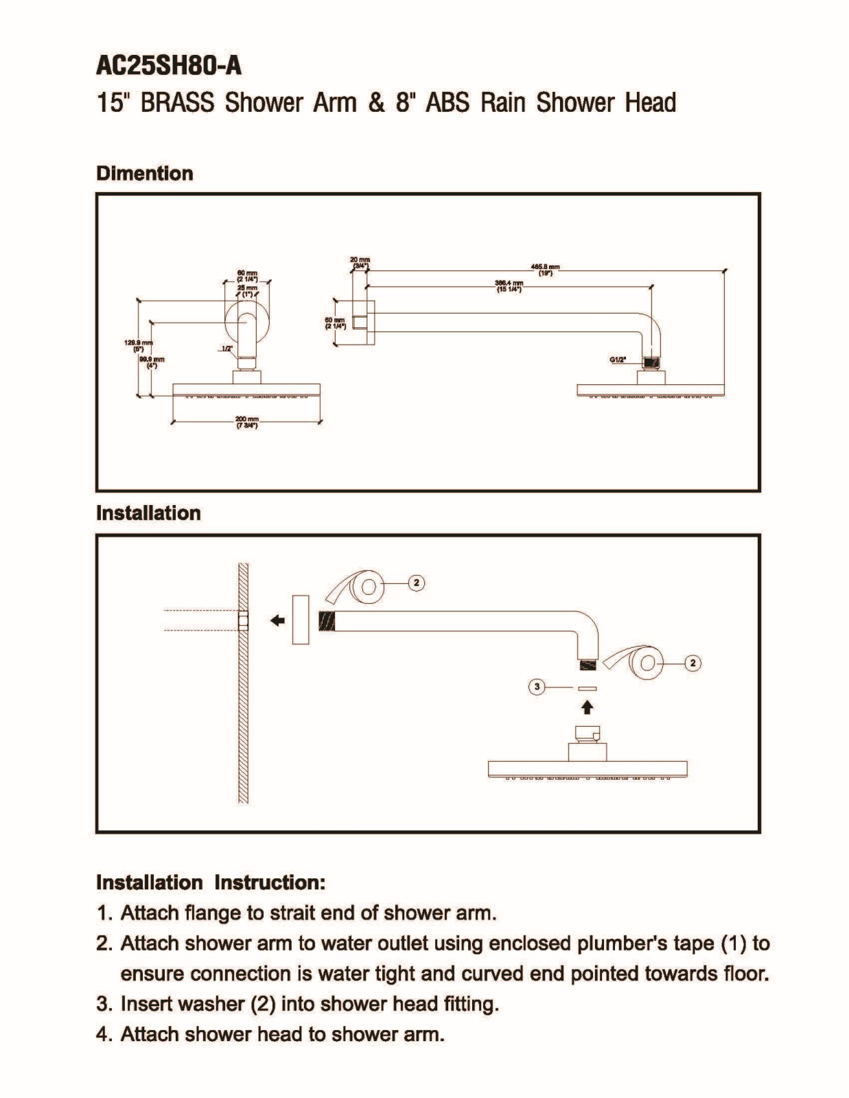 Modona MBCO1318 Installation & Assembly - ManualMachine.com