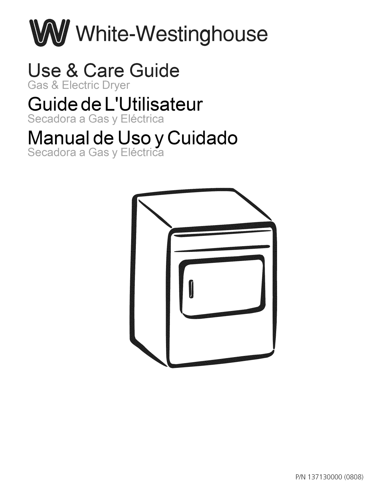 White-Westinghouse WGQ332HS1 Owner’s Manual