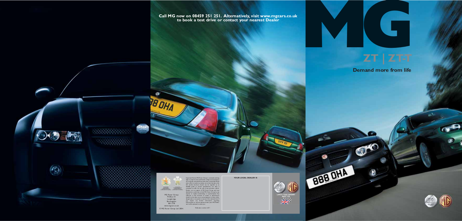 MG ZT User Manual