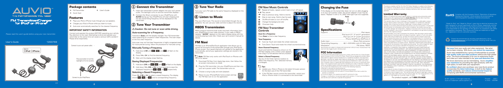 Jebsee Electronics 1200769 User Manual