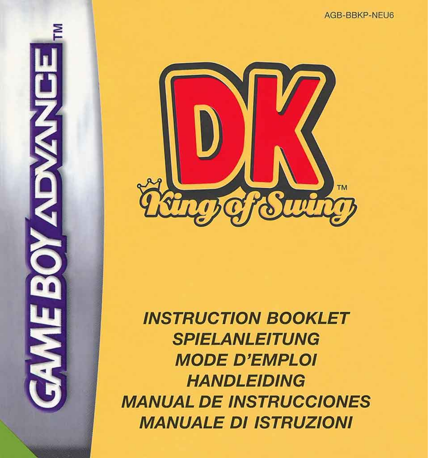 Donkey Kong DK King of Swing User Manual