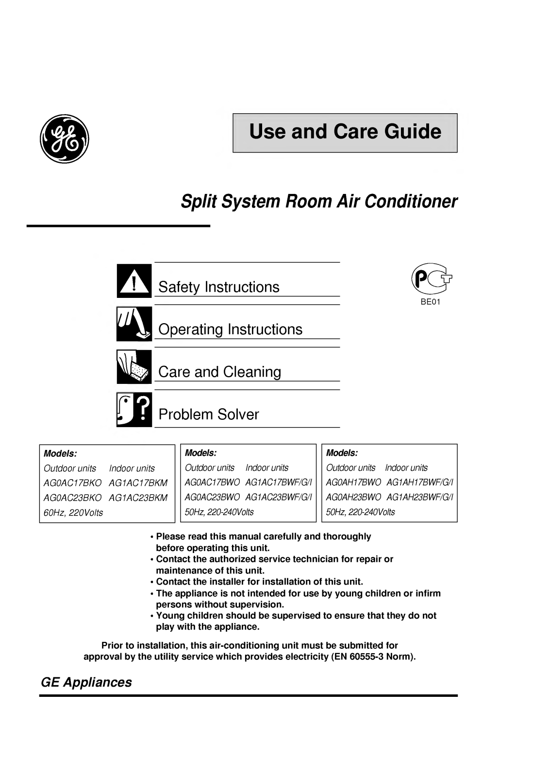 LG LS-D2461HE, LS-D2420CE, LS-D2461CE User Manual