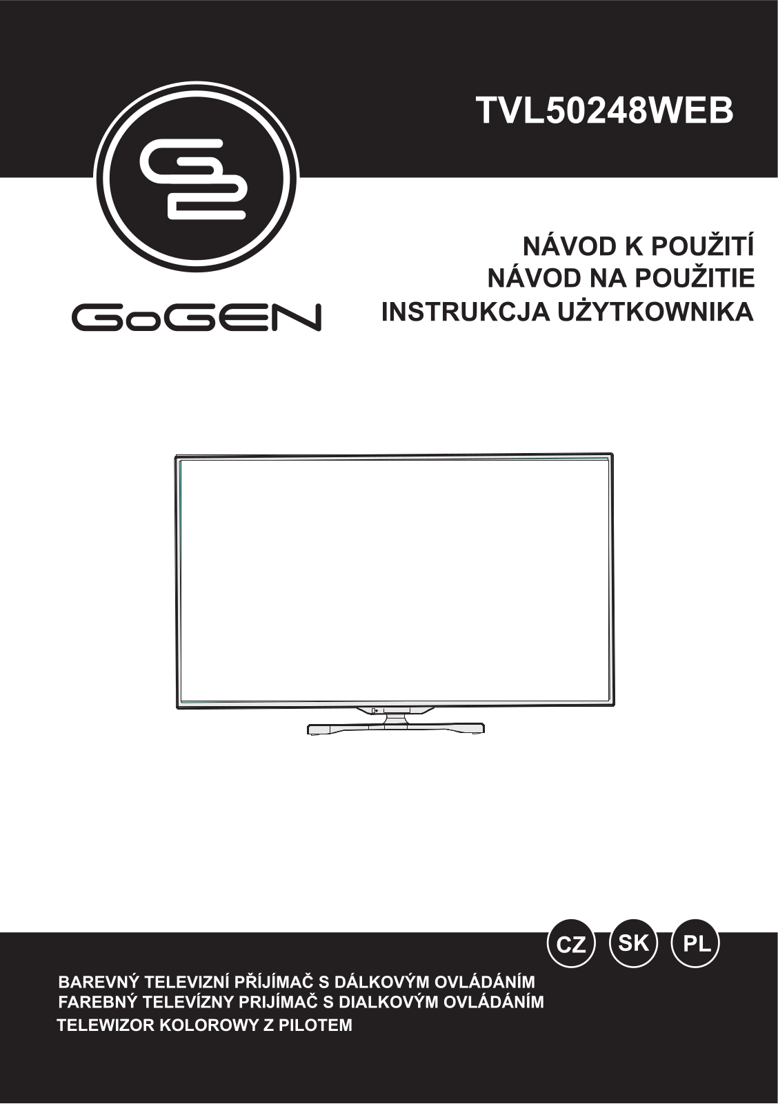 GoGen TVL50248, TVL 50248 WEB User Manual