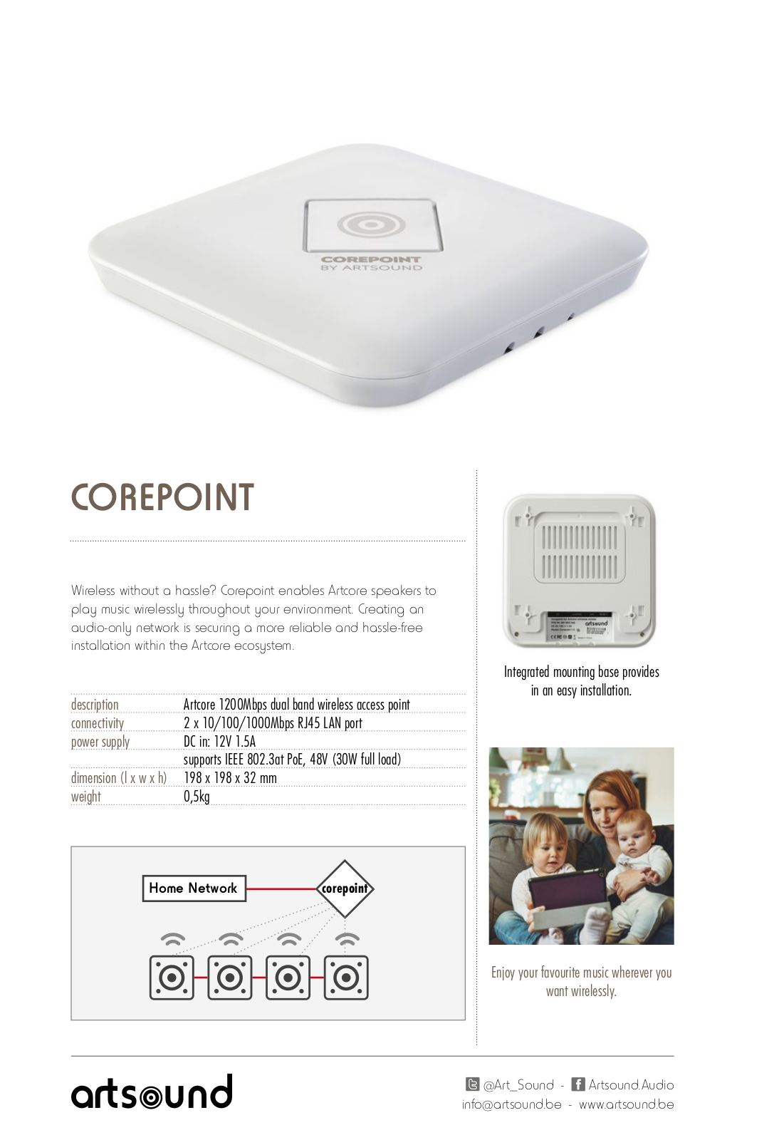 ARTSOUND COREPOINT corepoint_uk.pdf - ManualMachine.com