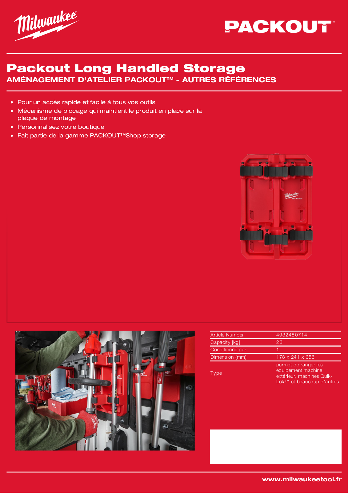 Milwaukee 4932480714 Specification - ManualMachine.com