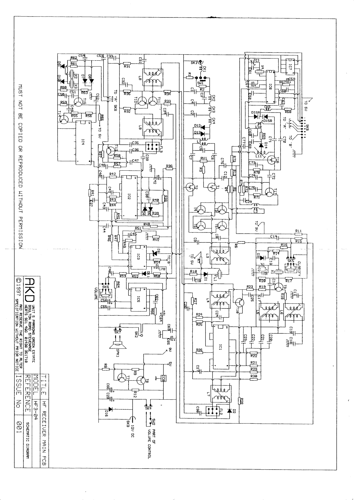AKD HF3-04 Schematics - ManualMachine.com