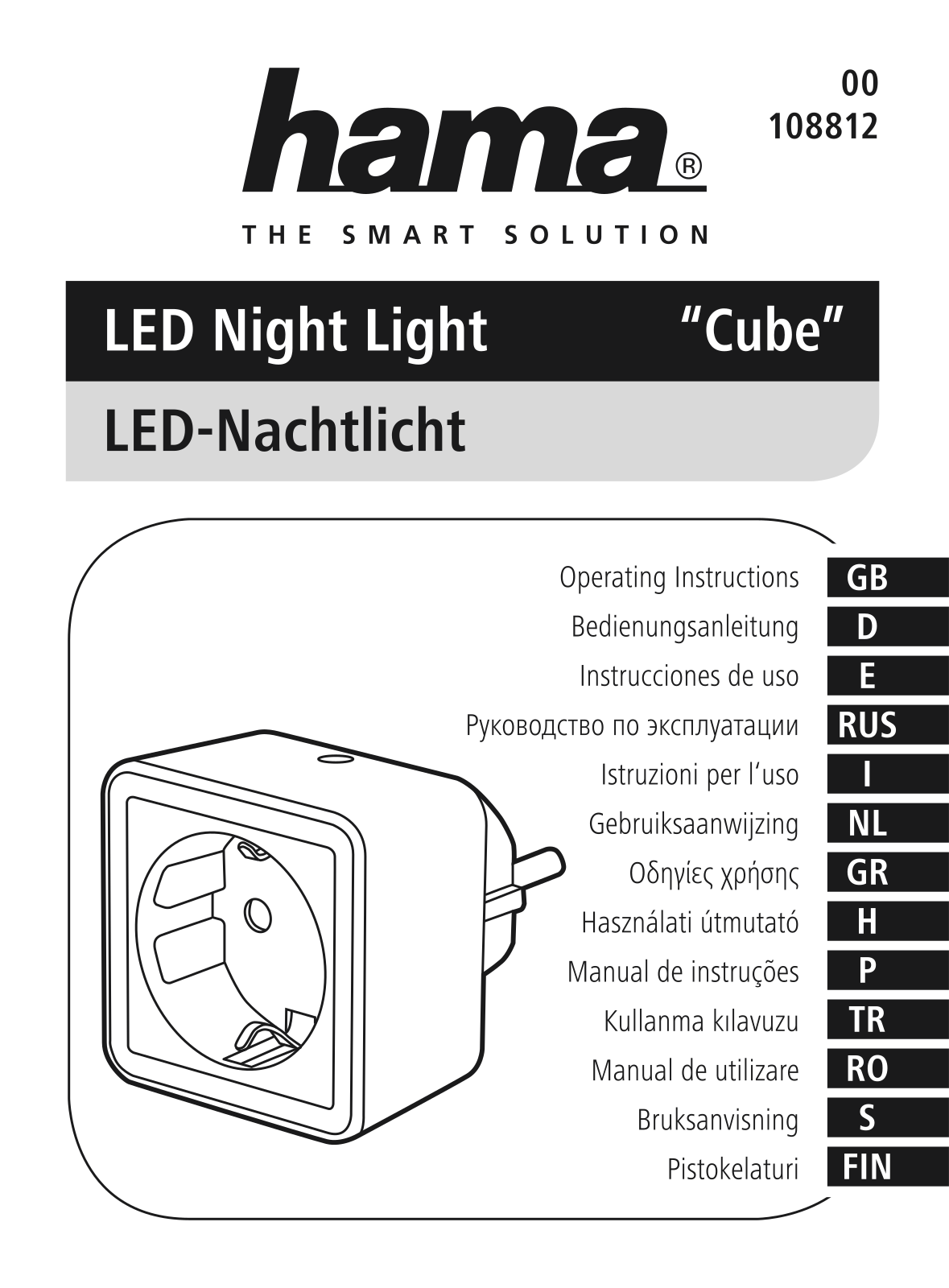 Hama 00108812 User manual