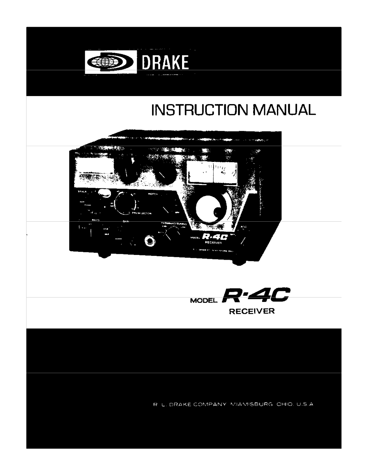 DRAKE R-4C User Manual