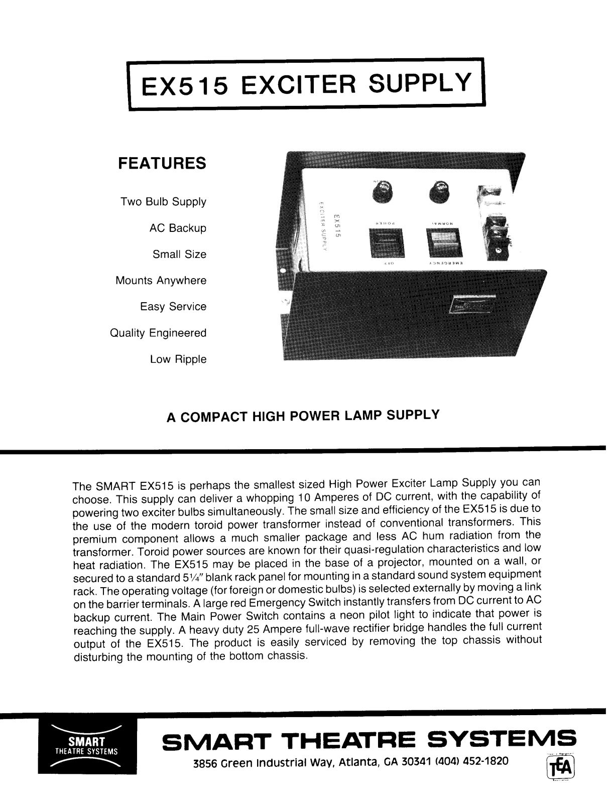 Smart EX515 DATASHEET