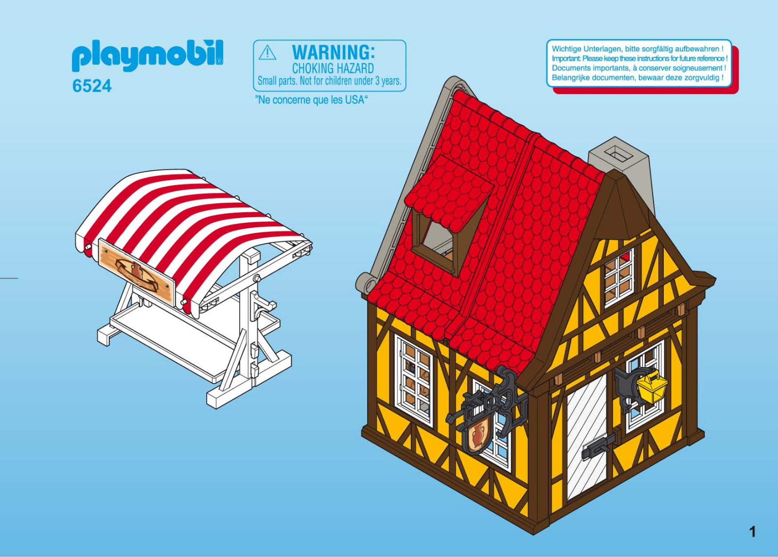 playmobil 6524 Instructions