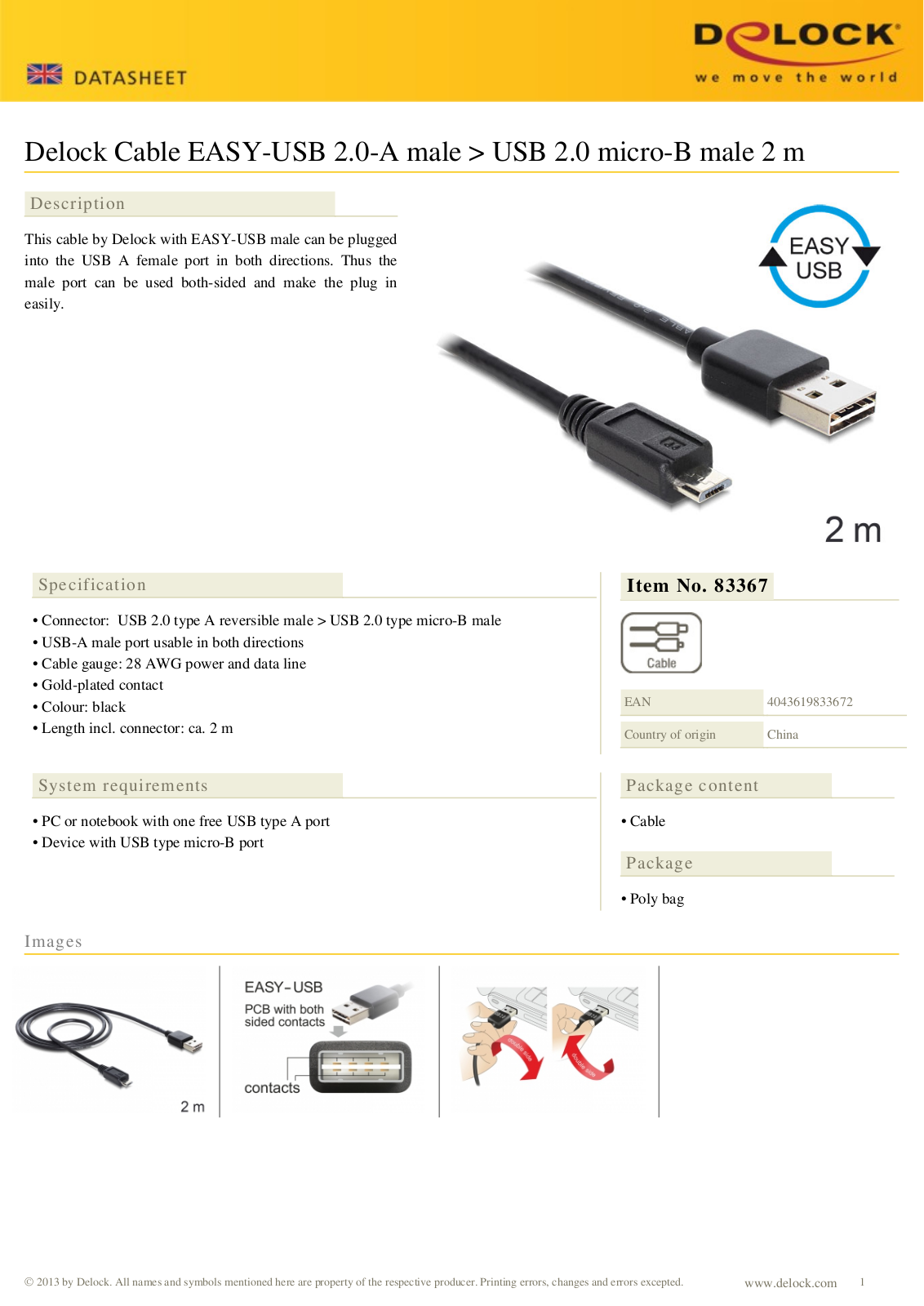 DeLOCK 83367 User Manual - ManualMachine.com