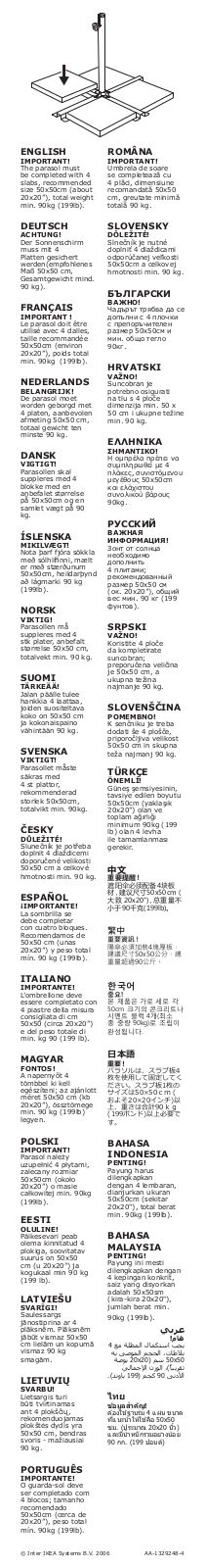 Ikea S79048438, 70260320 User Manual